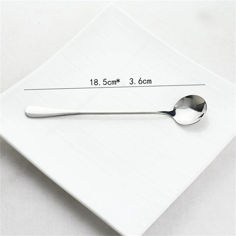 Twee-In-een Rvs Koffielepel Afdichting Clip Keuken Gouden Accessoires Ontvanger Cafe Expresso Cucharilla Decoratie: 1pc spoon