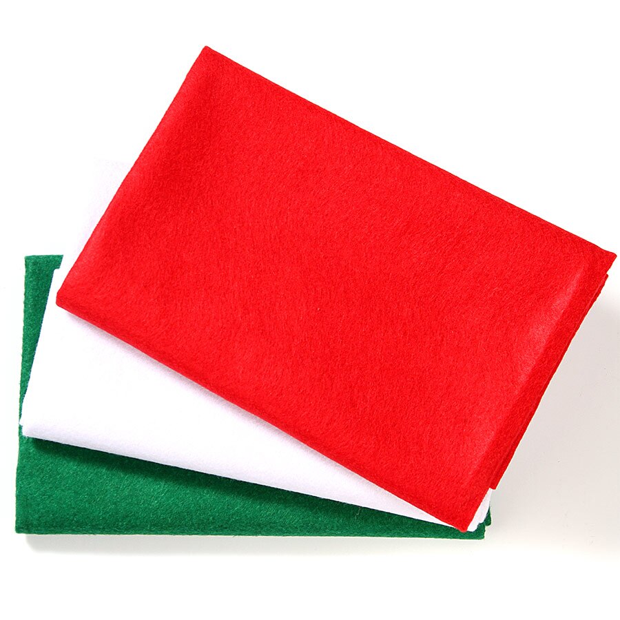 90X92CM Weihnachten Serie DIY Weichem Filz Stoff 1,4 MM Dicken Vlies Für Festival Heimat Dekoration Hand NäHenne Handwerk