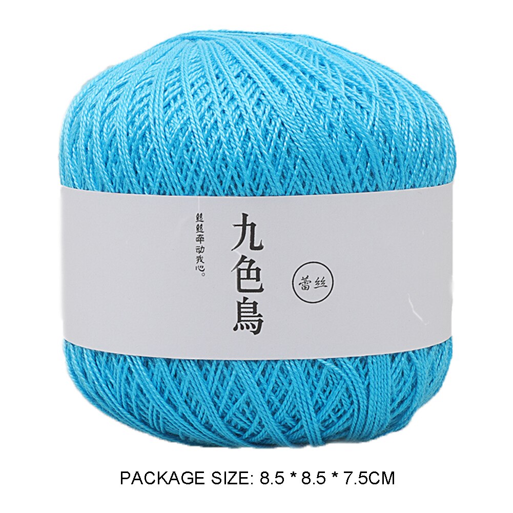 1 rouleau deux brins doux coton corde bricolage tricot tissage ficelle fil cordon pour bricolage à la main vêtements écharpe et chaussettes *