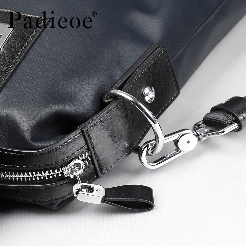 Padieoe Mannen Tas Aktetas Computer Tas Messenger Handtas Jobs Waterdicht Canvas