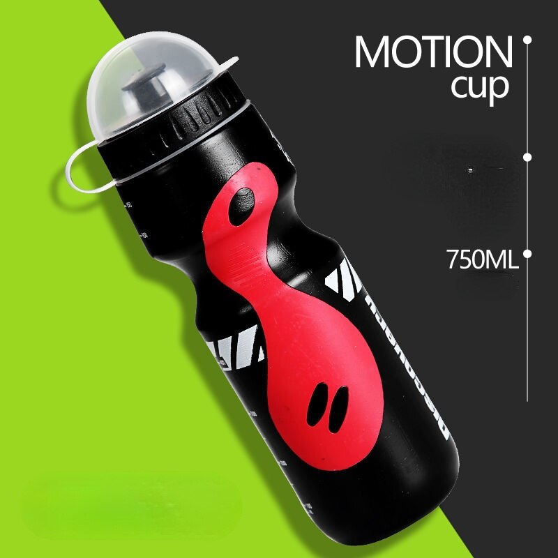 Bicycle Water Bottle Tour De France Sports Environmental Protection Mountain Bike Cup Cycling Equipment Bicycle Plastic Bottle: black