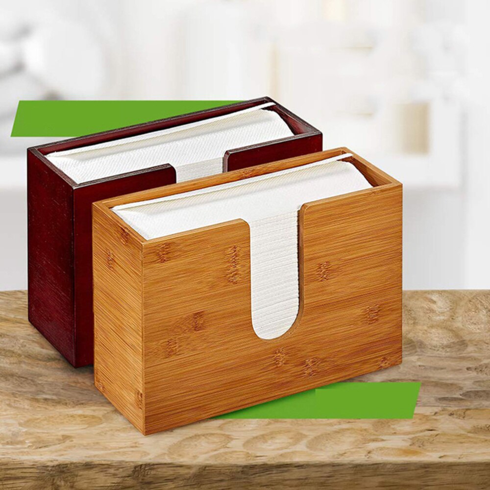 1 pc tissuedozen, duurzame servettendoos voor op kantoor