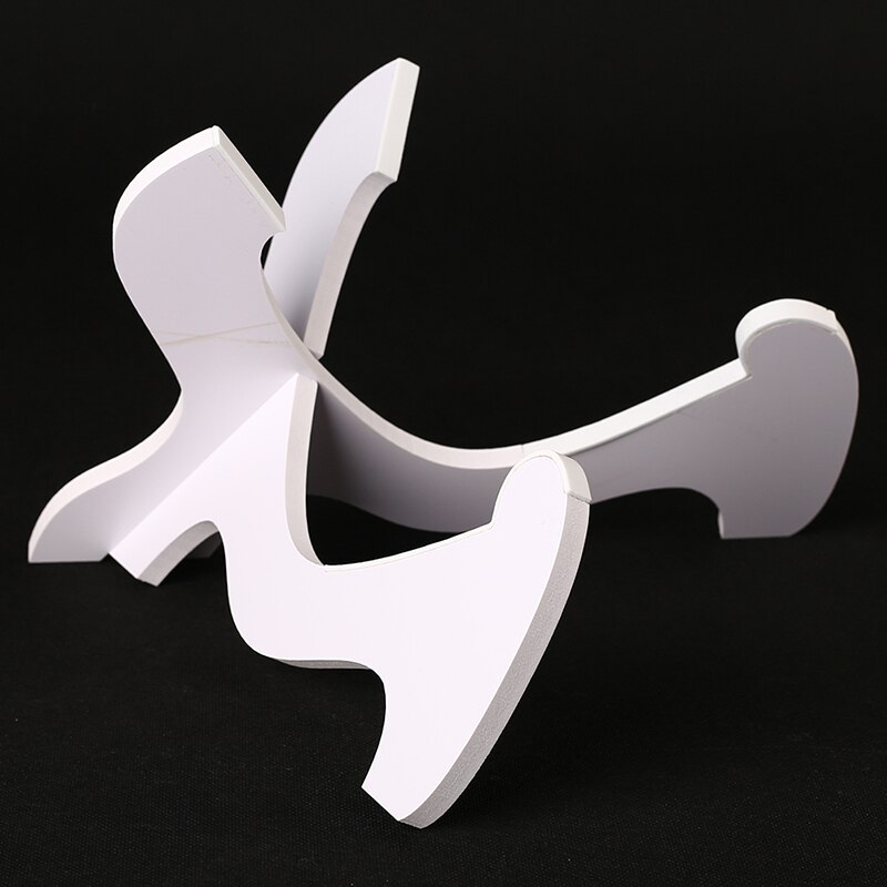 Portable Easy to Carry PVC Holder Stand Foldable Collapsible Display Stand Rack for Folk Classical Acoustic Guitar