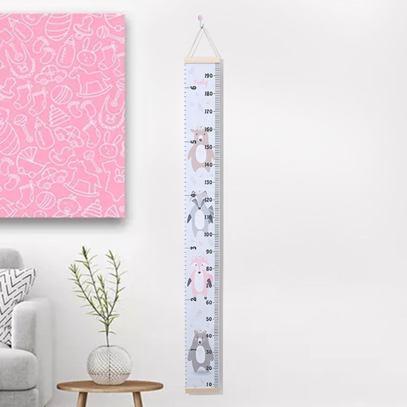 Wall Hanging Baby Height Measurement Ruler Child Kids Growth Chart Home Decoration Height Chart