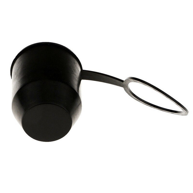Tapa de cubierta de bola de remolque, barra de remolque negra de PVC, tapón de protección para remolque de enganche de remolque