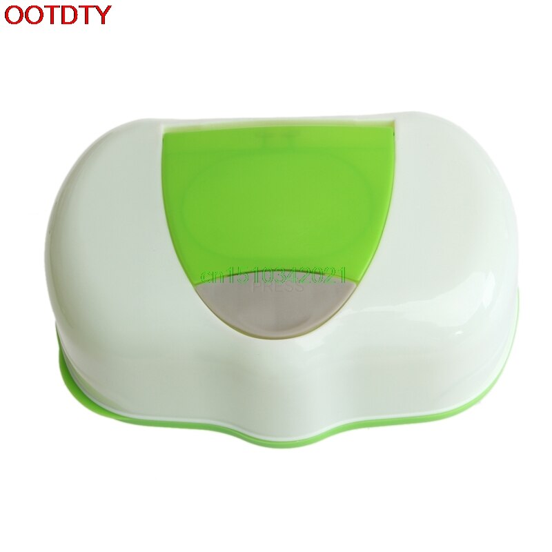 Caja de toallitas húmedas, caja automática de toallitas húmedas de plástico, Pop-up, caja de pañuelos para almacenar toallitas, caja organizadora