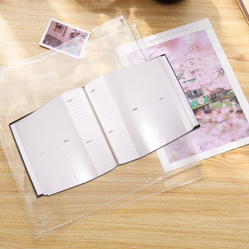 4r 6 tommer 200 lommer fotoalbum familie hukommelse billeder opbevaring holder kuffert baby bryllup graduering mindealbum scrapbog