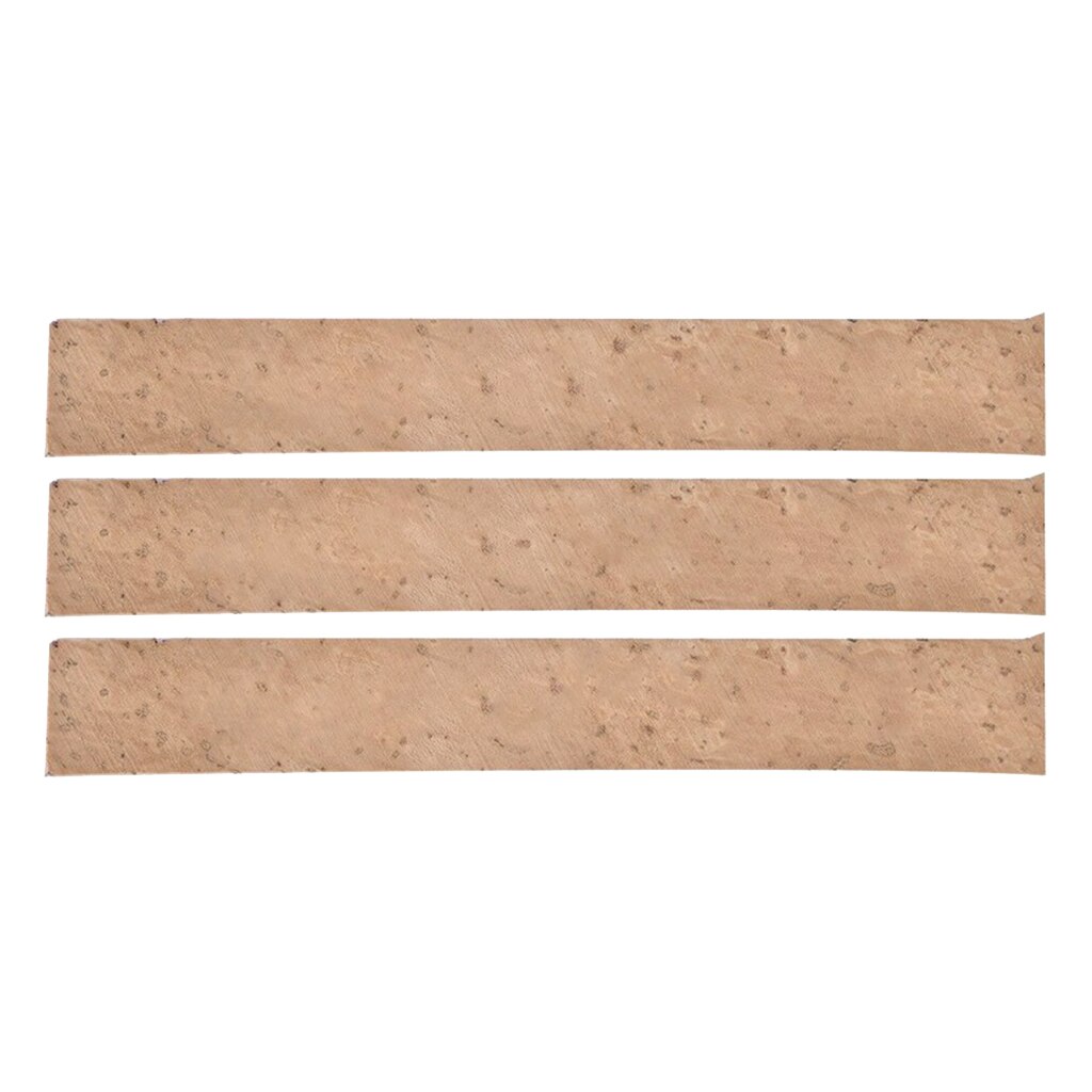 3x Wood Clarinet Natural Neck Cork Sheet Bb Clarinet Accessory 81 x 11 x 2mm