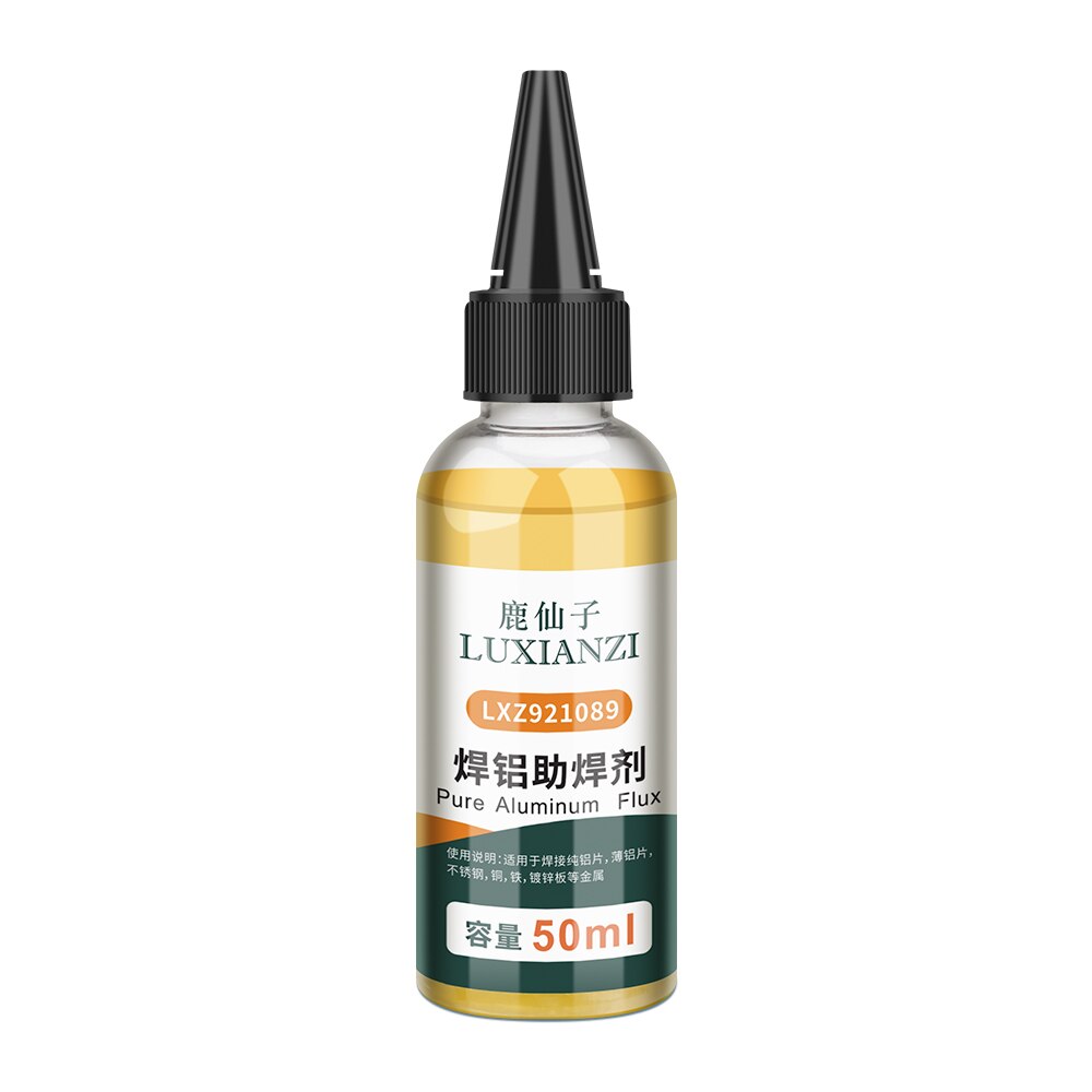 LUXIANZI – Kit de soudure par Flux liquide, pour cuivre, acier inoxydable, fer à souder, Durable, à l&#39;eau, 10ml, 50ml