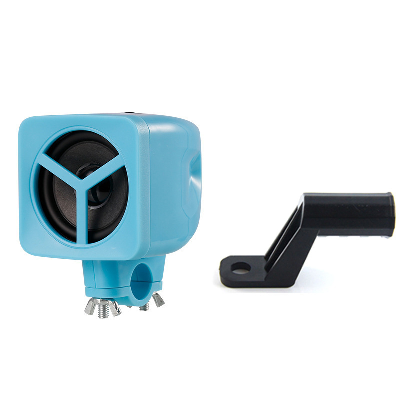 Motorcycle Bluetooth-compatible Speaker System HIFI Compact Amplifier, 2.5 Inch Waterproof Stereo Speakers, Volume Control