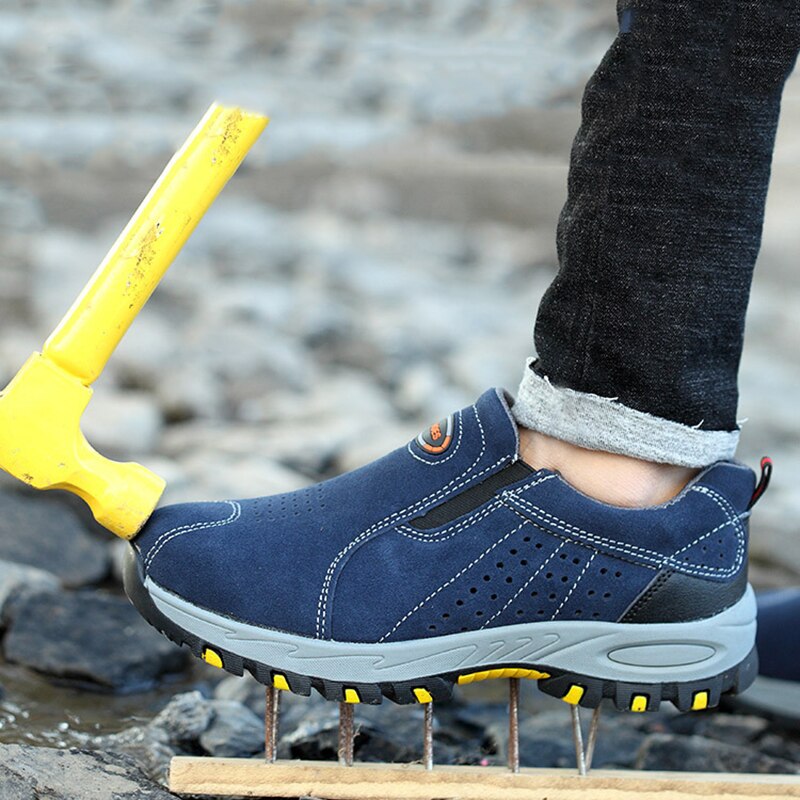 AC13012-chaussures d'assurance pour Camouflage unisexe | Chaussures de sécurité anti-perforation/chaussures d'extérieur antidérapantes et respirantes avec tenue de courant