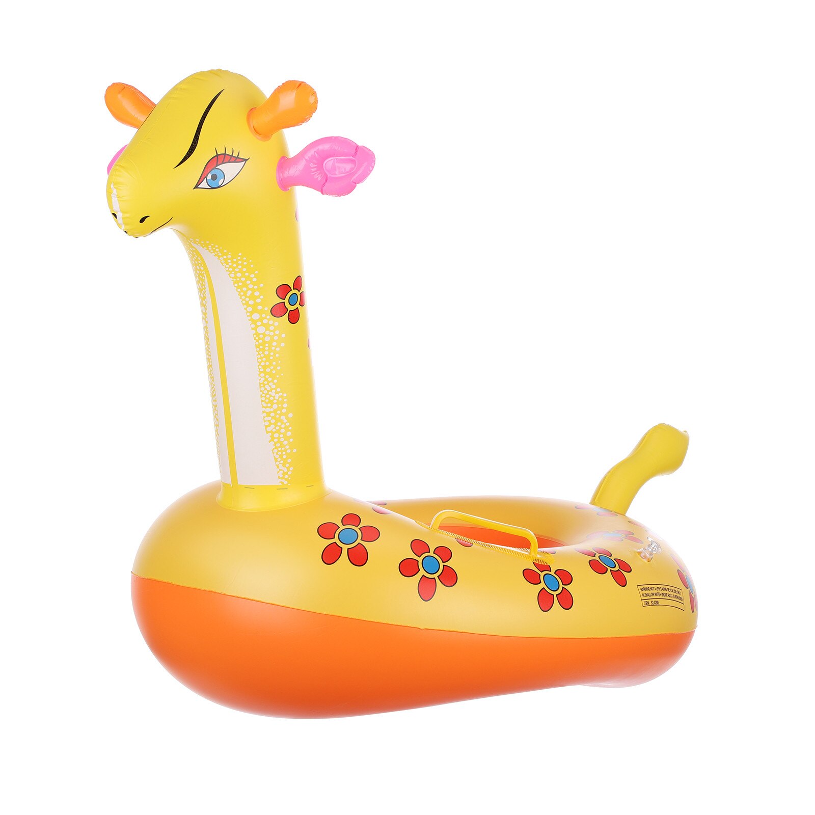 Sika Hirsch Schwimmbad Schwimmt Aufblasbare freundlicher Wasser schweben Ring Mit Griff Sicher Material Und Weiche Sitz Baby Schwimmen Ring Für 1-3 Y L3