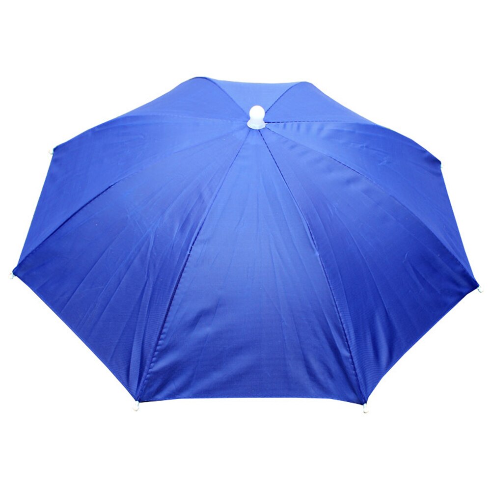 Parapluie casquette de pêche | Chapeau de Sport en plein air, chapeau de randonnée, couvre-chef, chapeaux de Camouflage, parapluie pliant, protection solaire, parasol: baby blue