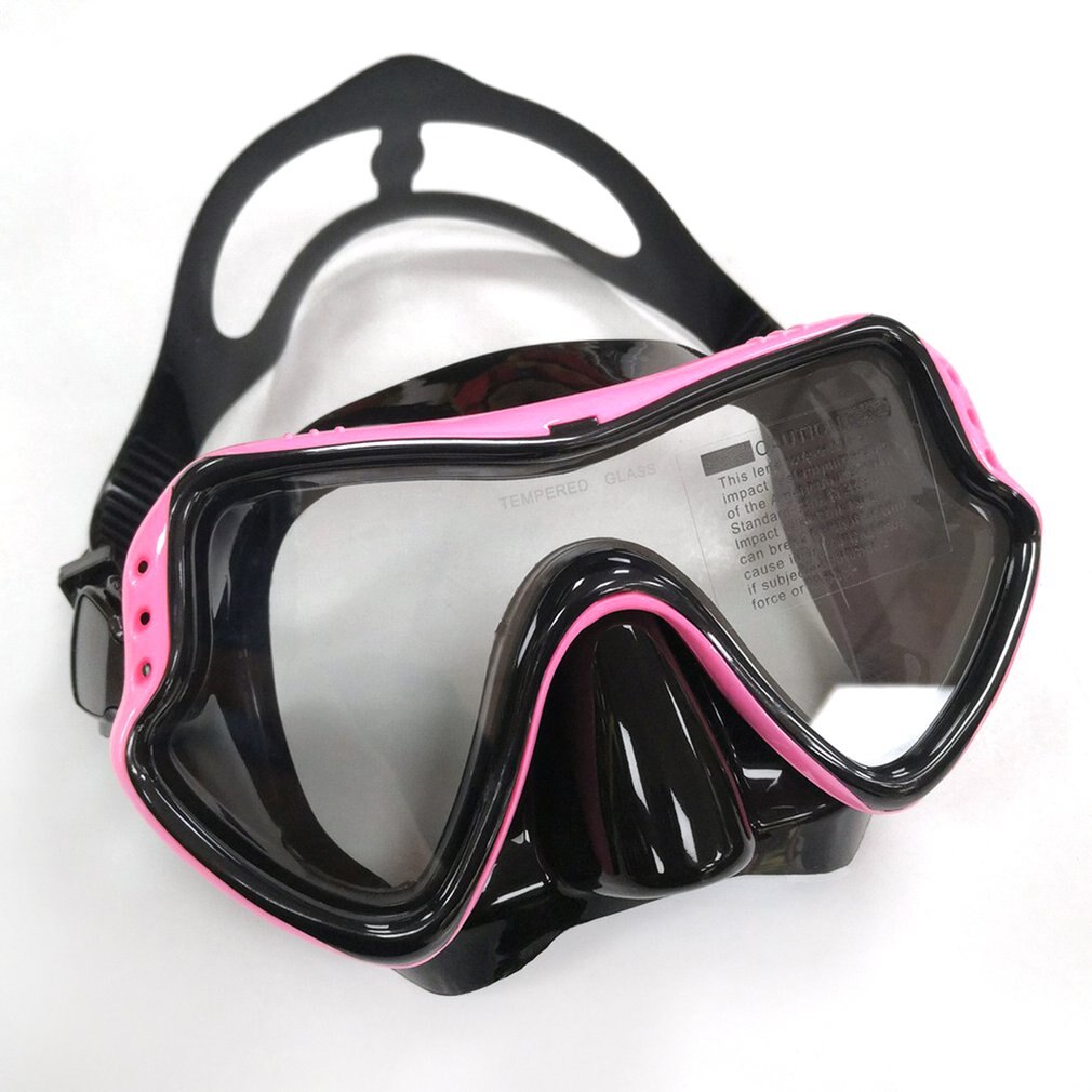 Scuba Diving Masks Snorkeling Set Adult Silicone Skirt Anti-Fog Goggles Glasses Swimming Pool Equipment