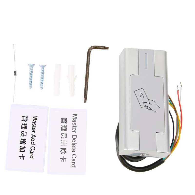 card reader non-contact proximity sensor ID Smart card reader waterproof IP67 Infrared door entry control system