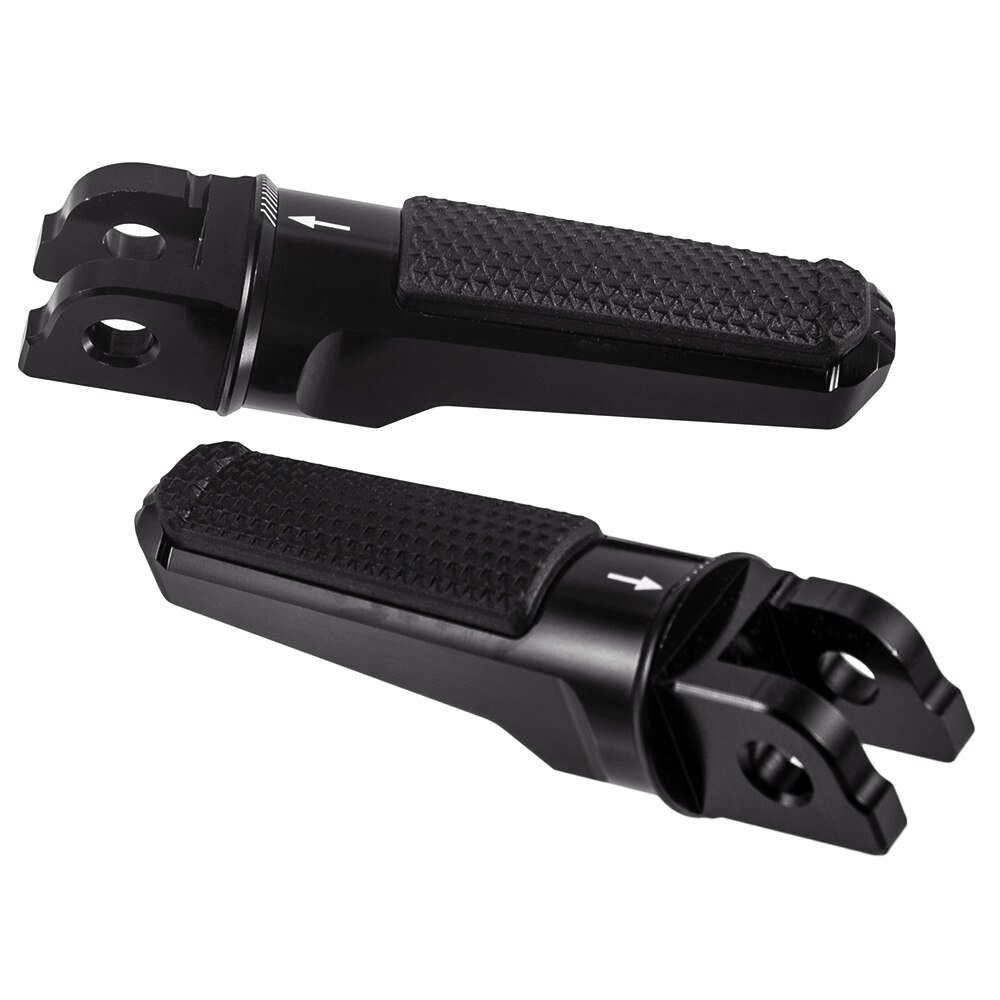 Motorcycle Foot Pegs Front Pedals Rider Footrest Accessories for R nineT Racer for S1000R for S1000RR: Black