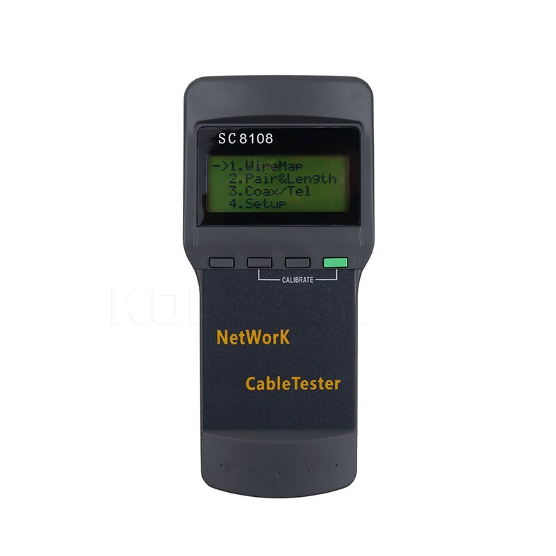 kebidumei SC8108 LCD Wireless Network Tester With LCD Display RJ45 Meter&amp;LAN Phone Cable Tester