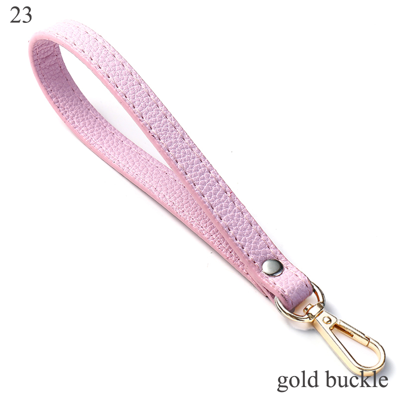 Alle-Match Clutch Bag Strap Portemonnee Riem Vrouwen Pols Zak Riem Effen Kleur Vrouwen Eenvoudige Handvat Purse Bag Riem vervanging: 23