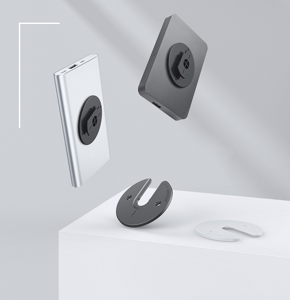 Support mural rotatif universel pour tablette, compatible avec iPad, décodeur, TV, disque dur