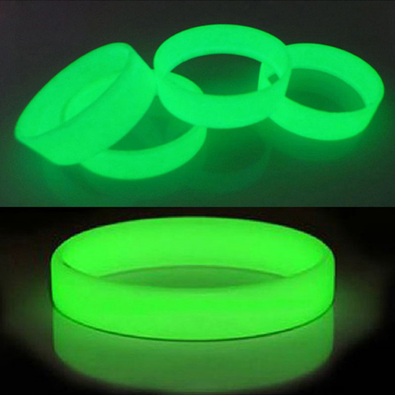 Lichtgevende Hologram Flash Siliconen Armbanden Armband Rubber Armband Vriendschap Wirst Hand Bands Glow In The Dark