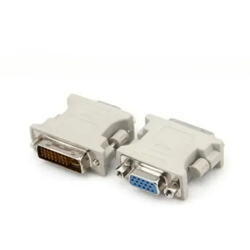 Dvi d hane till vga hona uttag adapter konverter vga till dvi /24+1/5- stifts hane till vga hona adapter konverter hårdvara kablar