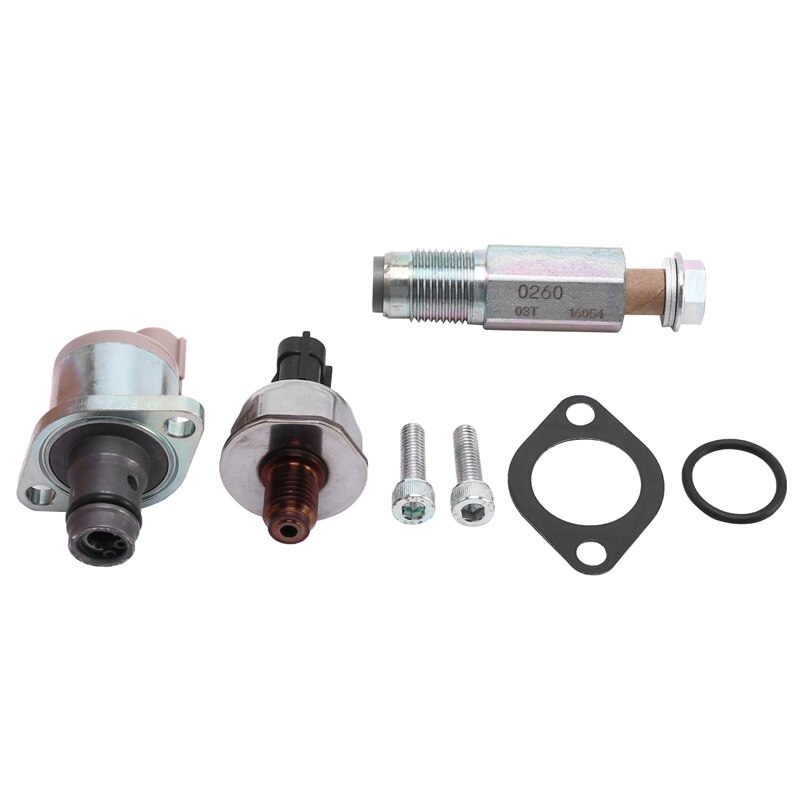 Pressure Control Valve Kit, Pressure Suction Control Valve SCV Fit for TRANSIT MK7 PAJERO 294009-0260: Default Title