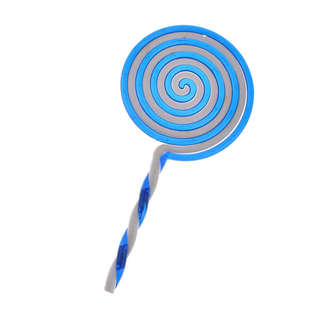 Large Lollipop Candy Prop Fancy Party Birthday Shoppe Clay Photo Props Decoration: Blue