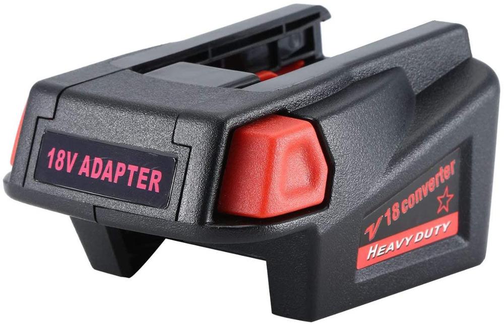 M18 v 18 batteriadapterkonverter til milwaukee 18v litiumionbatteri til milwaukee  v18 18v ni-cd-batteri (med usb-havn): misligholde tittel