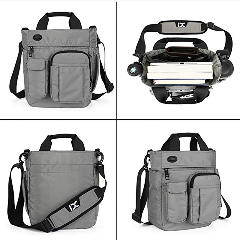 Heren Schoudertas, Multi-Functionele Crossbody Messenger Bag Business Satchel Sling Reizen Ipad Documenten Aktetas