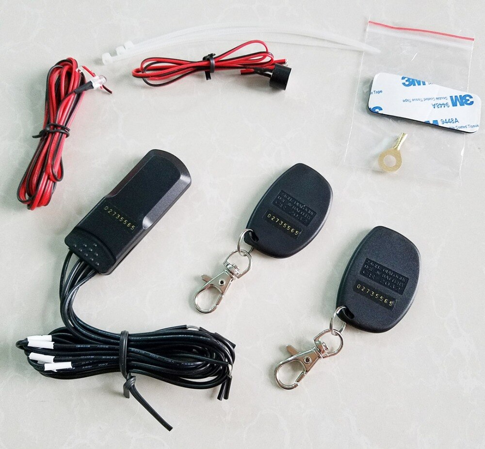 RFID 2.4 GHz car immobilizer system with 3d move sensor