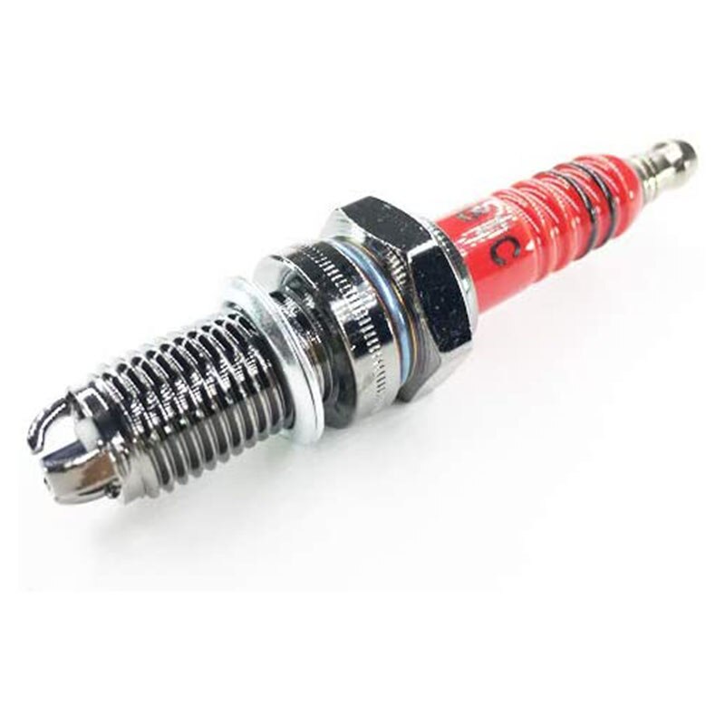 Vela de ignição de 3 eletrodos d8tc, 2 peças para 125cc 150cc 200cc 250cc motocicleta scooter atv quads