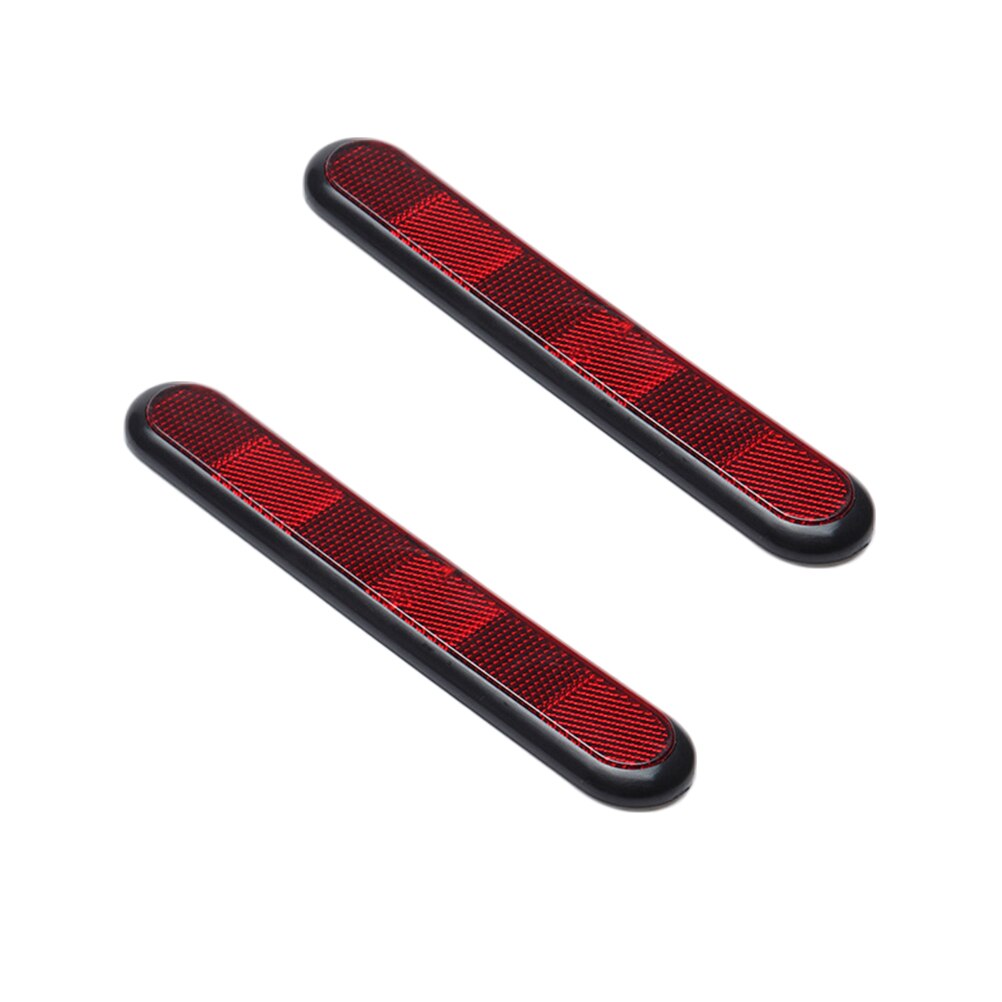 2 Pcs Warning Reflection Stickers Universal Rear Bumper Sticker for Outdoor