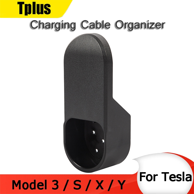 Model 3 Auto Oplaadkabel Adapter Organizer Voor Tesla Model 3 S X Y 2021Wall Mount Charger Cable Chassis houder Accessoires