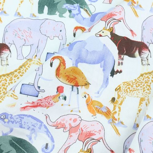 160CM*50CM elephant cotton fabric sewing baby cloth infant linens kids bedding fabric cushion patchwork fabric tissue: B
