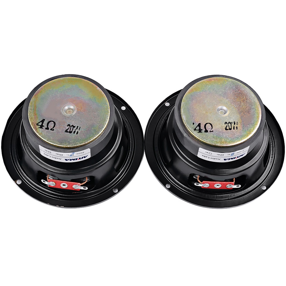 AIYIMA 2Pcs 4 Inch Midrange Bass Speaker 4 8 Ohm 20W Audio Woofer Speakers DIY Hifi Home Theater Music Loudspeaker