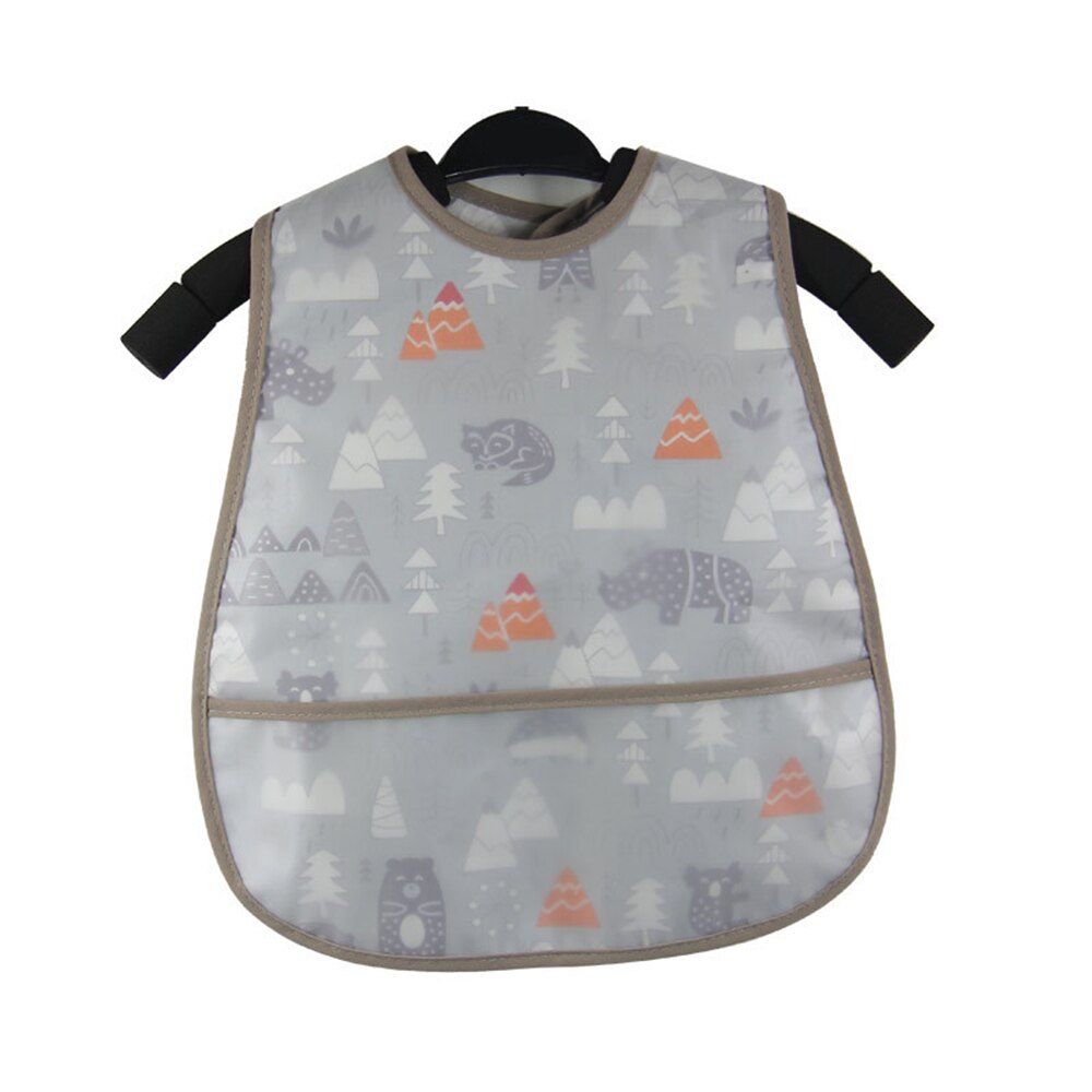 Bibs EVA Waterproof Adjustable Lunch Feeding Bibs Cartoon Feeding Cloth Children Apron Babador Bandana: 4
