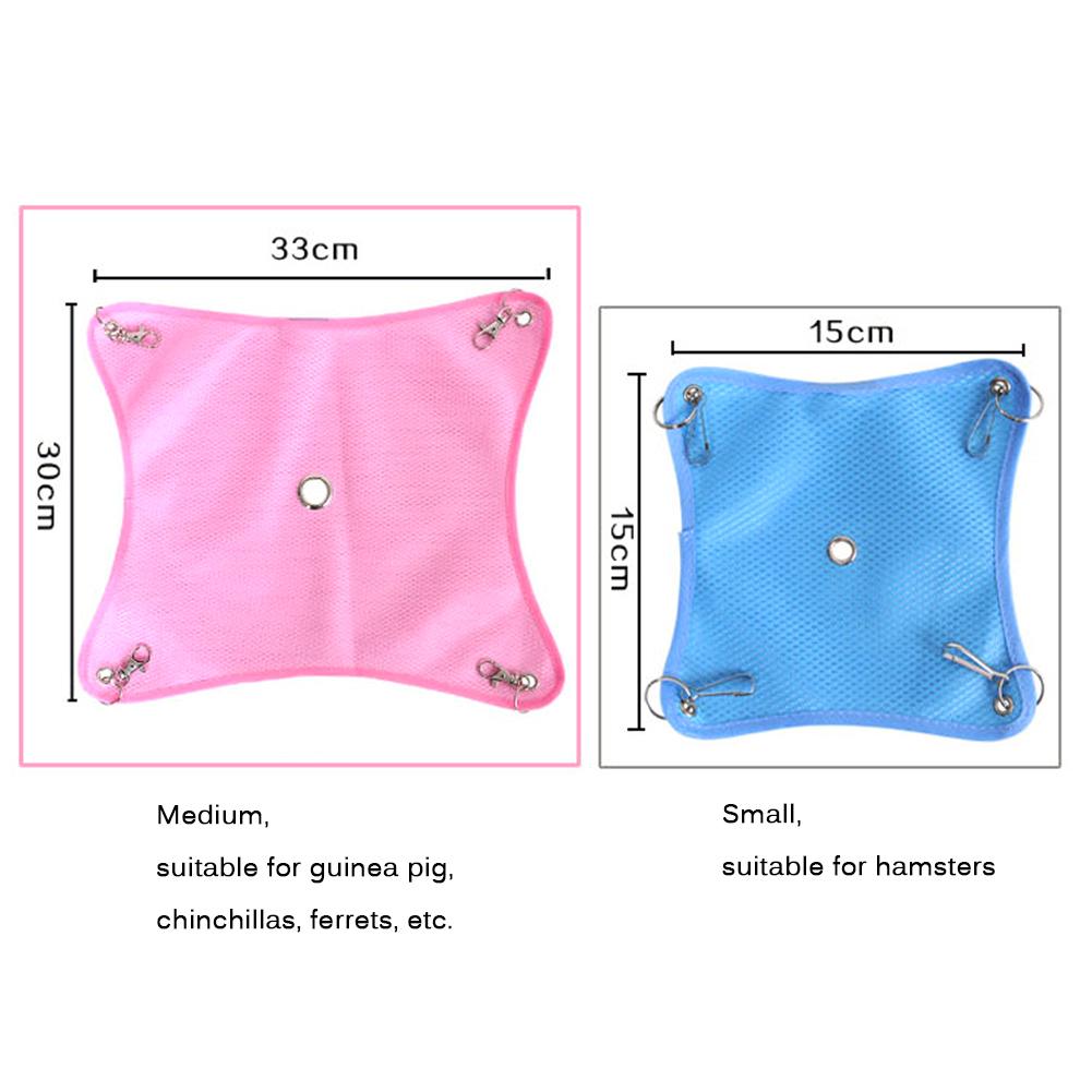 chomik hamak szynszyli fretek szczur papuga fretka oddychający siatkowy hamak małe zwierzę domowe wiszące łóżko poduszka dom klatka