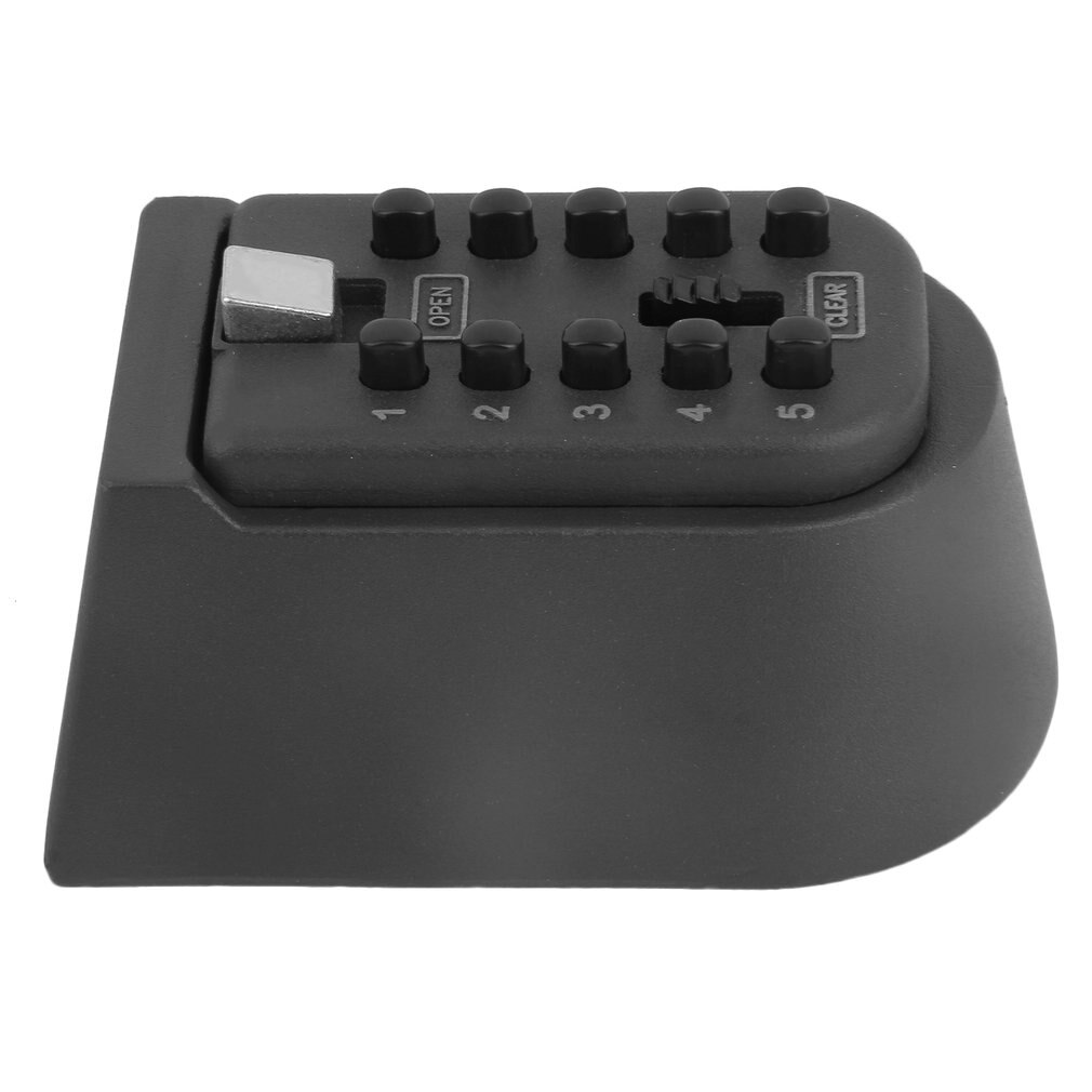 Outdoor Wall Mount Spare Key Safe Box Lock Holder Water Weatherproof Push Button Combination Mounted Key Storage Security Lock