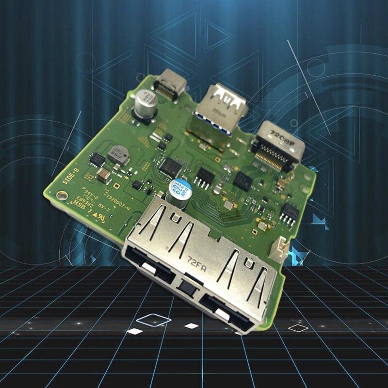 Para Nintendo Switch reemplazar la placa base de carga Reparación de placa partes cargador HDMI carga Dock