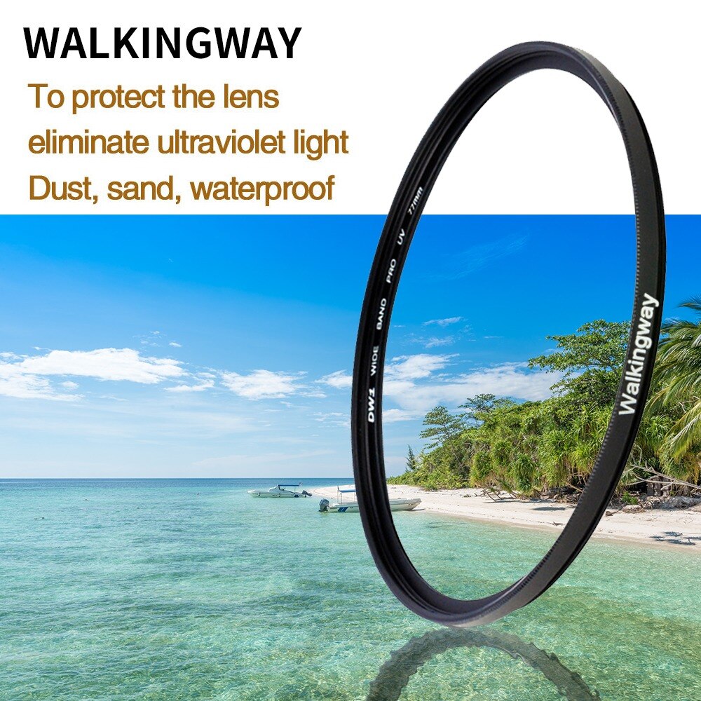 Walkingway UV-Filter 77 mm 67 mm 55 mm Kamerafilter Ultravioletter Objektivschutzfilter 49 52 55 58 62 72 82 Filter für DSLR-Kamera