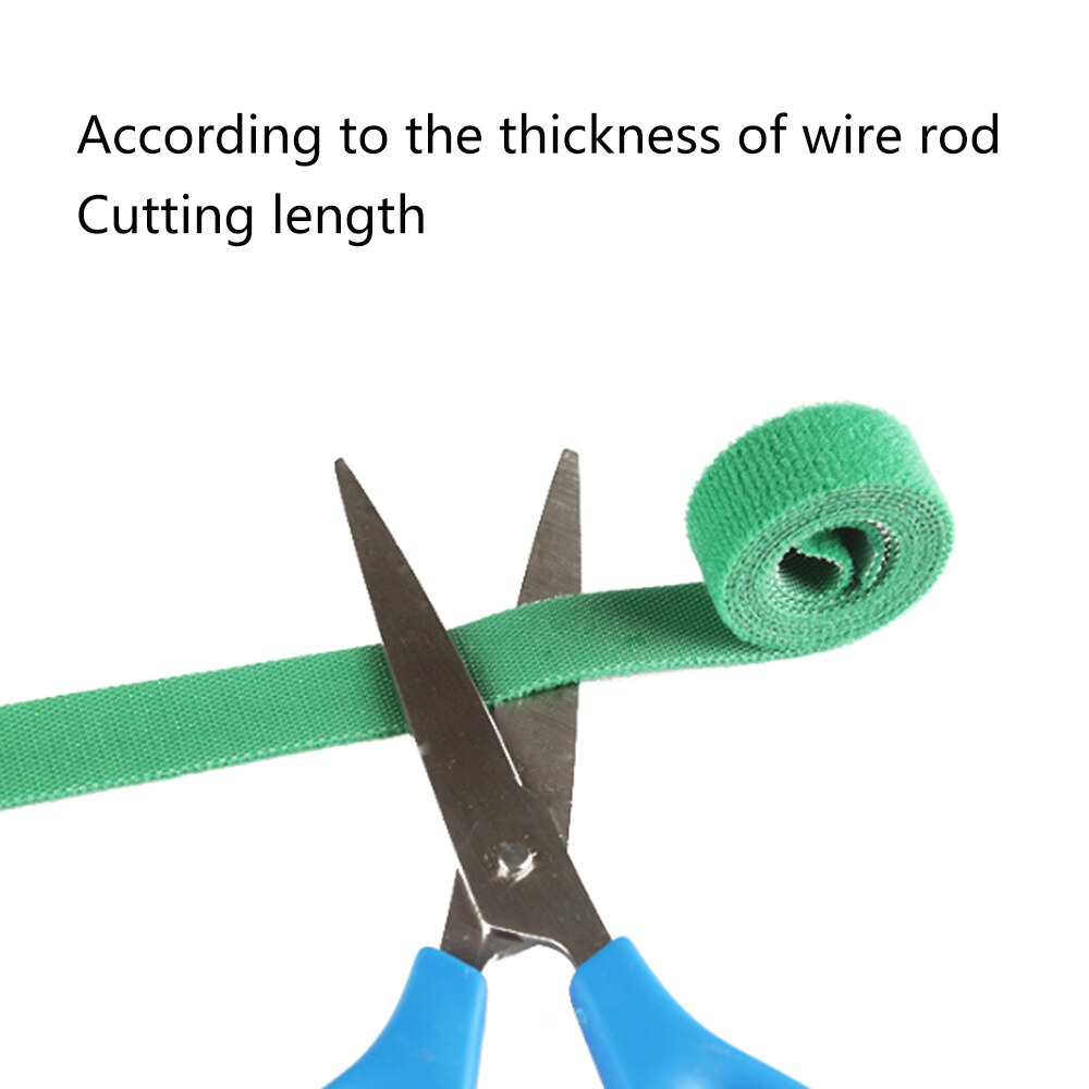 20mm 2PCS 3PCS Cable Ties Wire Bandage Hook Loop Fastening Tape Cable Self Adhesive Strap Holder Nylon Wire Management Storage