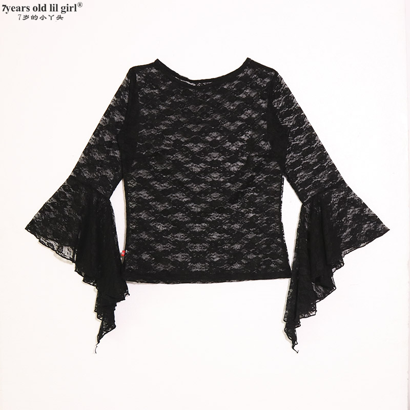 Kant Latin Dance Praktijk Jurken Flamenco Tops Ballroom Kleding Vestido Baile Latino