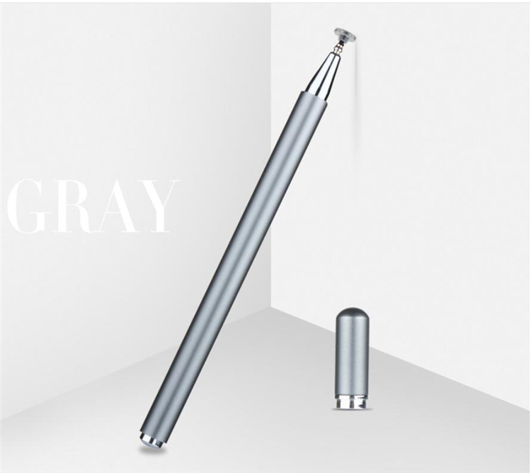 Smart Generic Stylus for iPad capacitive screen pencil Write Draw Touch Pen for tablet Fit iphone Suitable Android/IOS/Wiindows: Gray