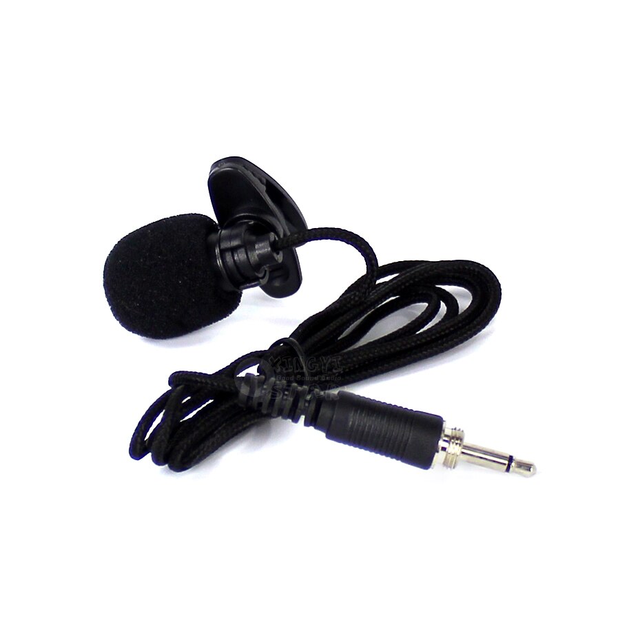 5PCS Tie on Lapel Mic Lavalier Clip Microphone 3.5mm Screw Plug Mikrafon Mike For Karaoke UHF Wireless System Portable Speaker