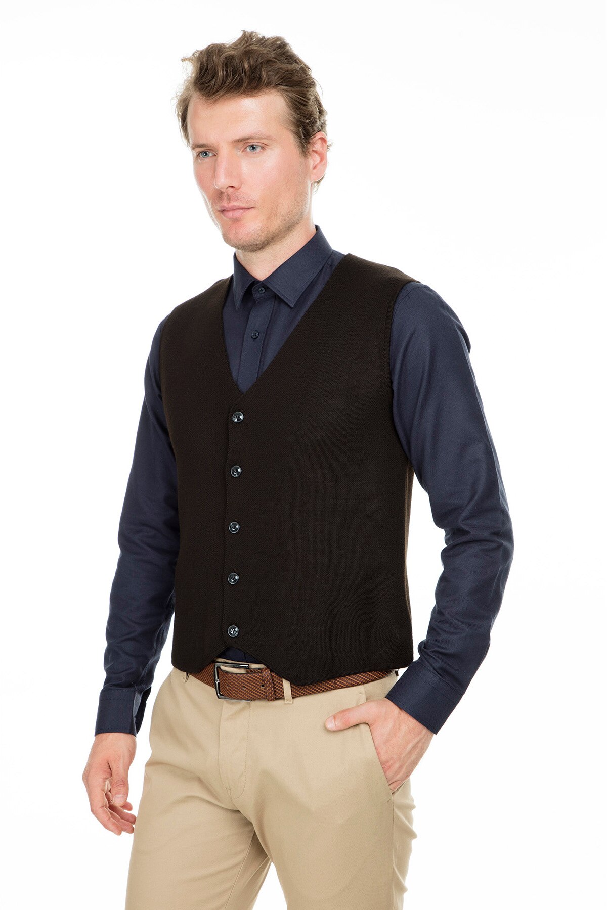 Buratti Chaleco de hombre 430YEDUZ
