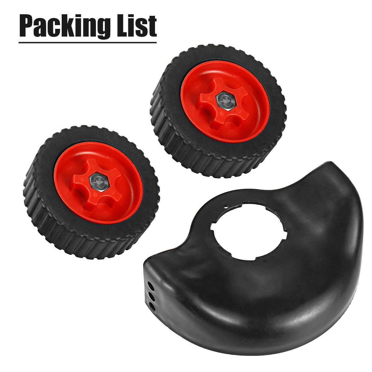 Lawn Mower Wheel Bilateral wheel For Electric Grass Trimmer Auxiliary Tool Lawn Mower Wheels Power Tools Accessories