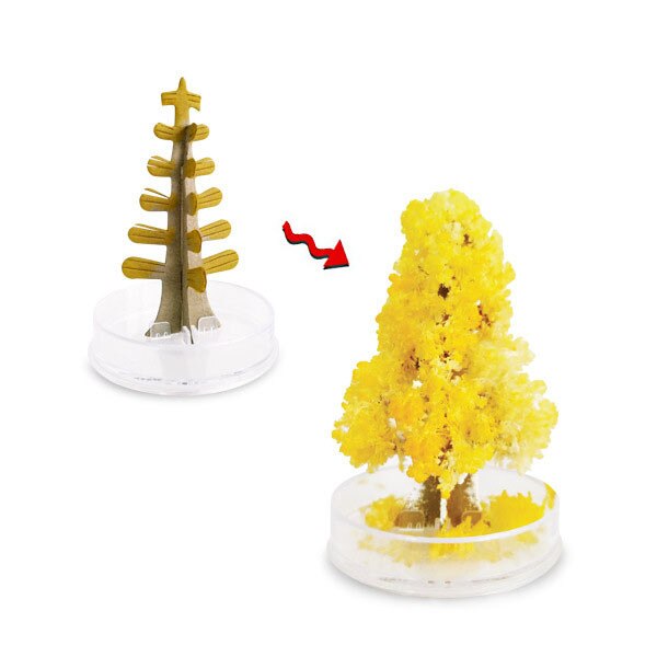 2 Sets Magische Boom Kerstcadeau Papier Boom Magic Groei Boom Speelgoed Jongen Meisje Kerstcadeau Blossom Tree Thuis decoratie: D-1 set