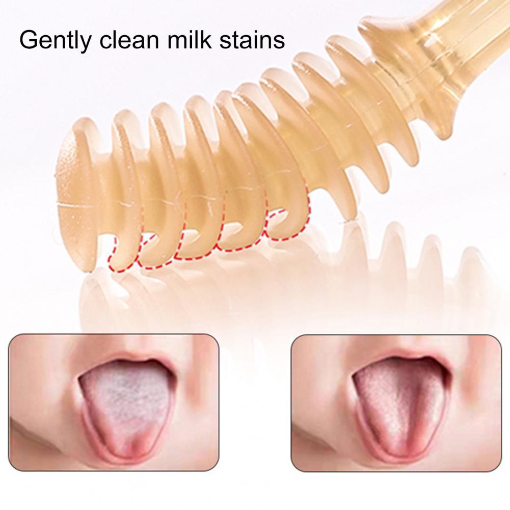 1 Set Anti-Roest Praktische Handig Dragen Anti-Slip Compact Siliconen Tandenborstel Baby Schoonmaken Tandenborstel Voor Thuis