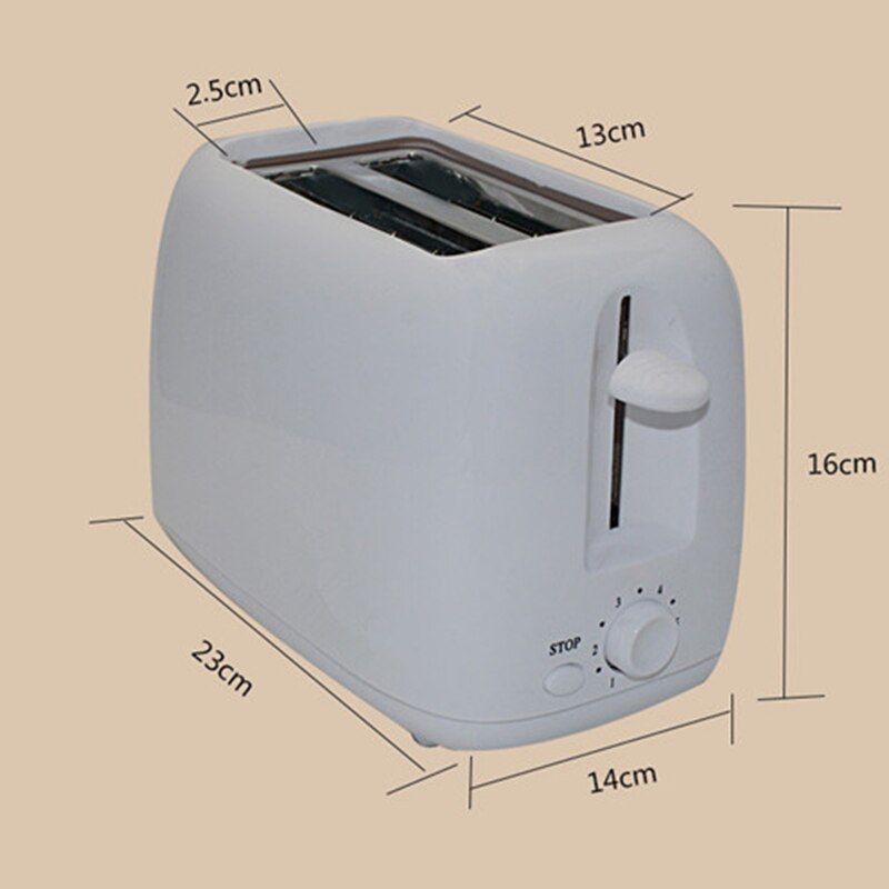 Costway automatique grille-pain chauffage et dégivrage multi-fonction machine à pain ménage petit déjeuner grille-pain mini machine à sandwich