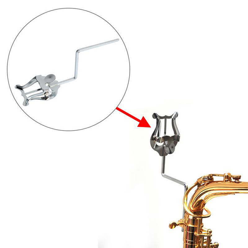 Alto Saxophone voyage pupitre musique partition carte rainure suspendu support mural Alto Saxophone Marching spectre pince